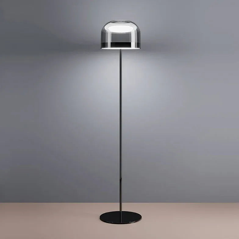 Black Floor Lamp For Study Room Salgado Acrylic Led