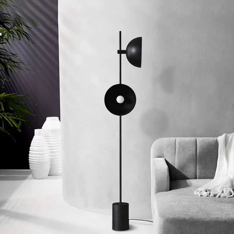 Black Floor Lamp For Bedroom Salgado Metal(iron) Led Ip20