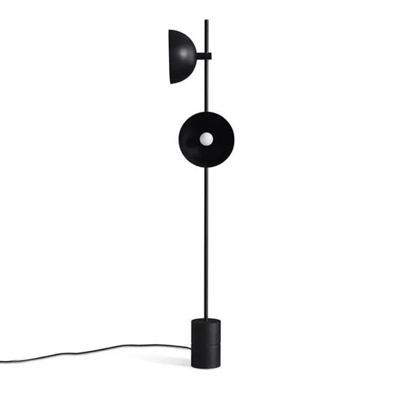 Black Floor Lamp For Bedroom Salgado Metal(iron) Led Ip20