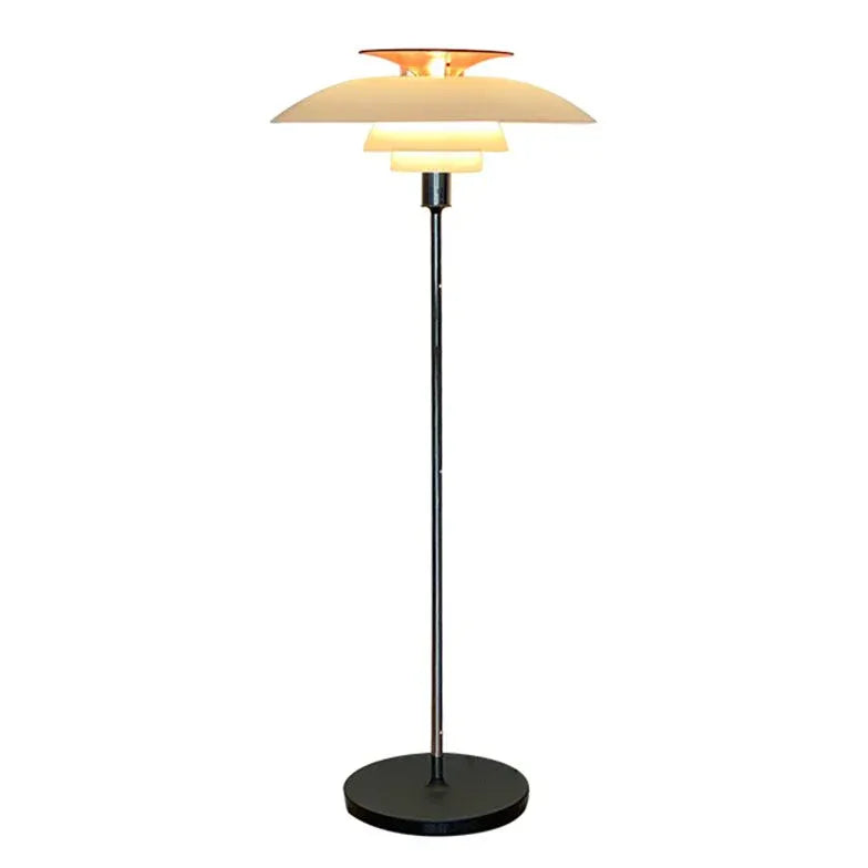 Floor Lamp For Living Room Salgado Metal & Acrylic Plug Led Ip20