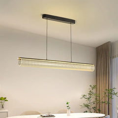 Bar Pendant Light For Living Room Salgado Metal & Acrylic Ip20 Dimmable