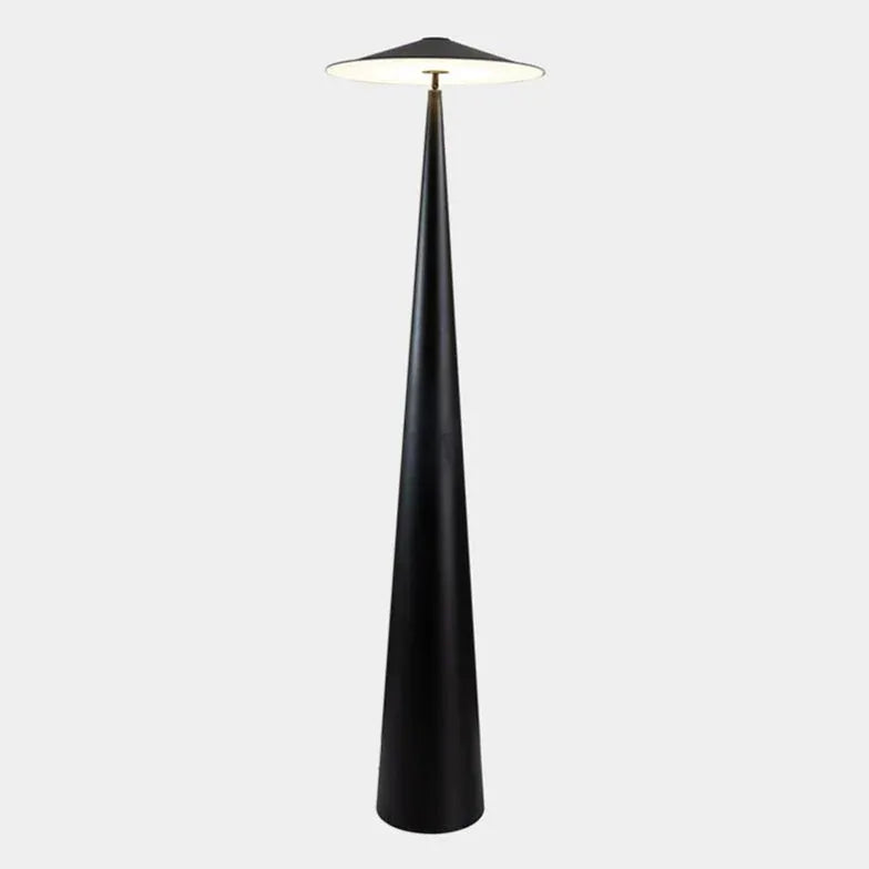 Black Floor Lamp For Living Room Salgado Iron Plug Led