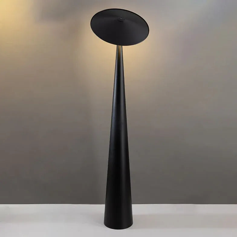 Black Floor Lamp For Living Room Salgado Iron Plug Led