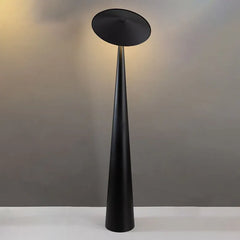 Black Floor Lamp For Living Room Salgado Iron Plug Led