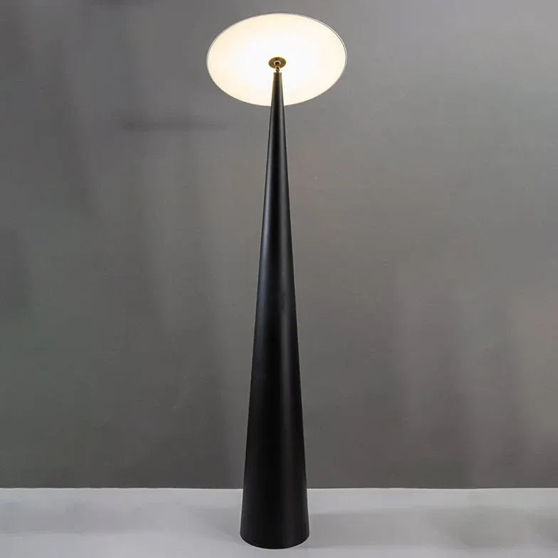 Black Floor Lamp For Living Room Salgado Iron Plug Led