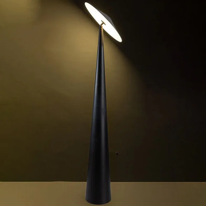 Black Floor Lamp For Living Room Salgado Iron Plug Led