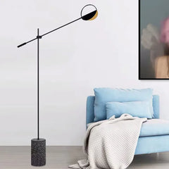 Black Floor Lamp For Bedroom Salgado Metal Led