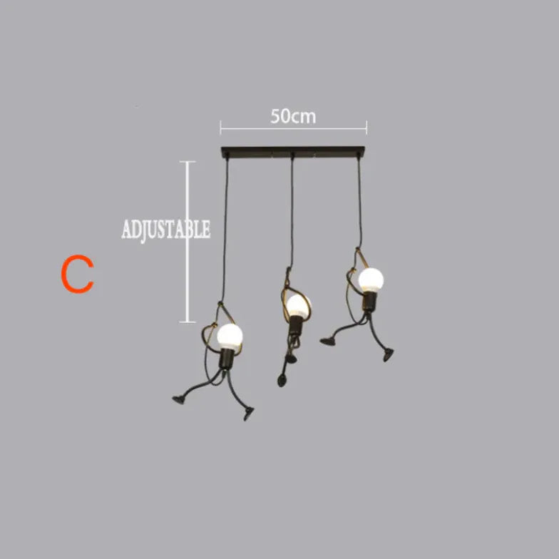 Black Light Single Pendant For Bedroom Salgado Metal Cool White