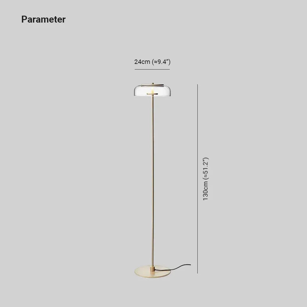 Floor Lamp For Bedroom Salgado Metal Ip20 Plug Warm White