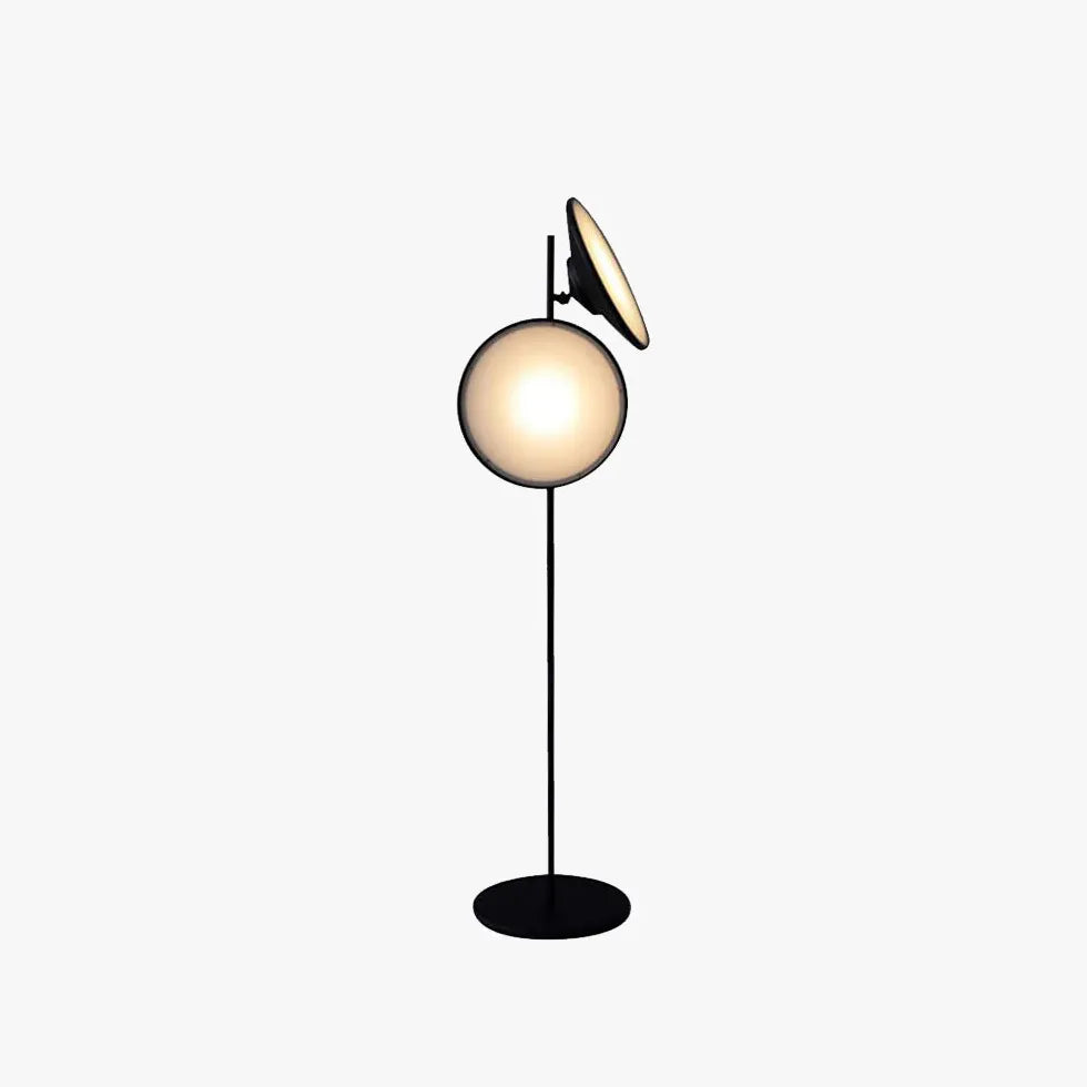 Black Floor Lamp For Study Room Salgado Metal Ip20