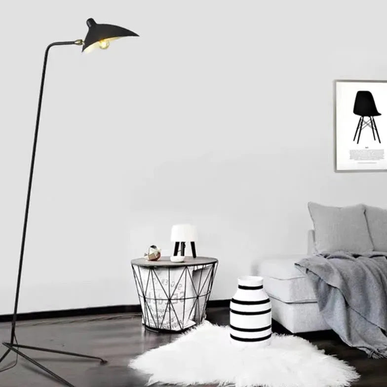 Tripod Floor Lamp For Study Room Modern Metal Led Plug Uk Or Eu