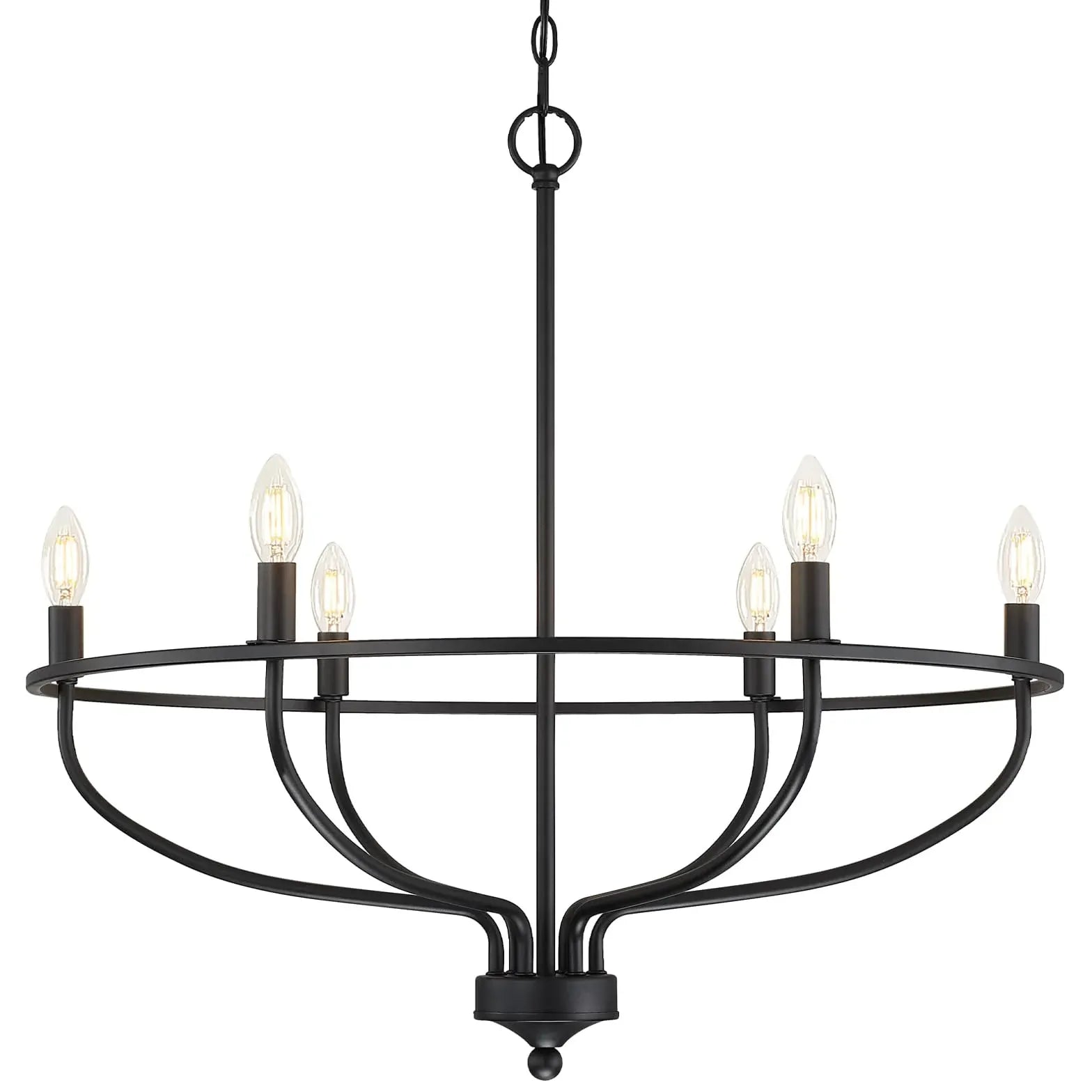 Black Modern Chandeliers For Bedroom Silva Metal