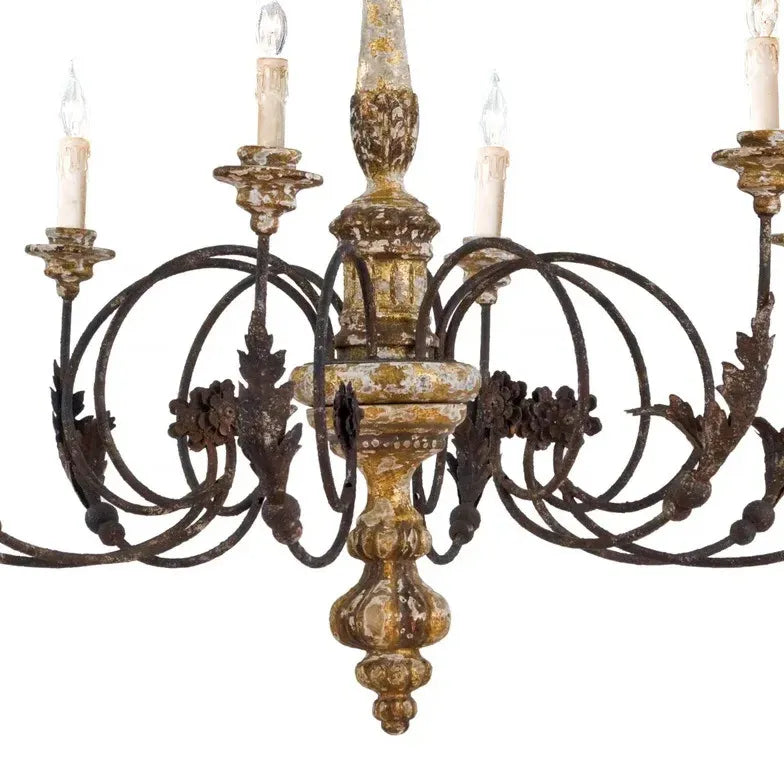 Brown Chandelier For Bedroom Silva Metal Ip20