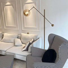 Floor Lamp For Bedroom Artistic ;modern Metal Led