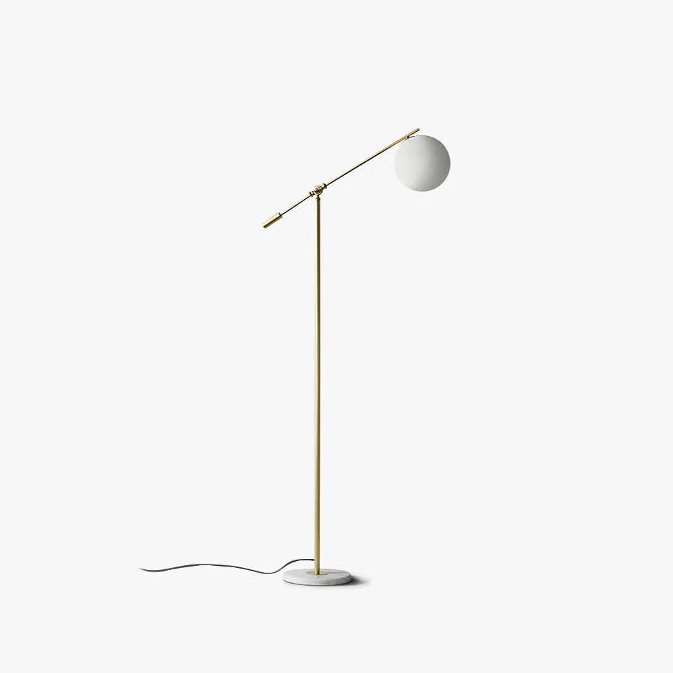 Floor Lamp For Bedroom Valentina Glass Led Warm White Plug