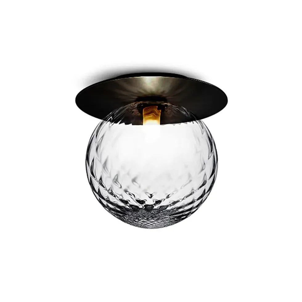 Flush Wall Light For Bathroom Valentina Metal Ip44