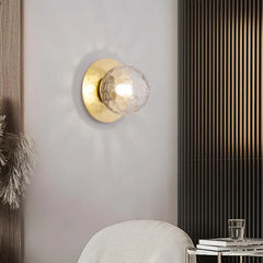 Flush Wall Light For Bathroom Valentina Metal Ip44