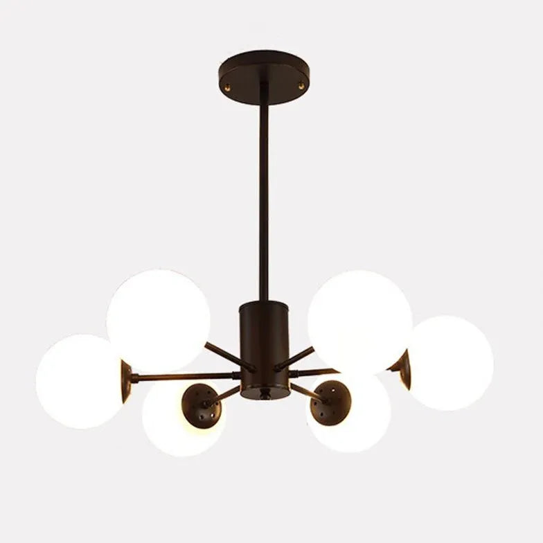 Black Chandelier For Bedroom Hailie Metal Led Ip20