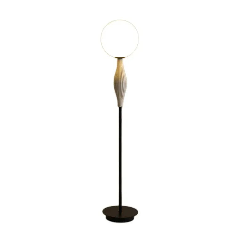 Floor Lamp For Bedroom Valentina Metal & Glass Bi-pin Ip20