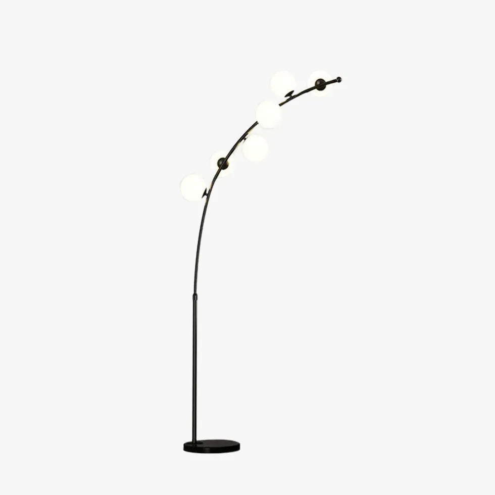 Black Floor Lamp For Bedroom Valentina Metal Led Without Bulbs Ip20