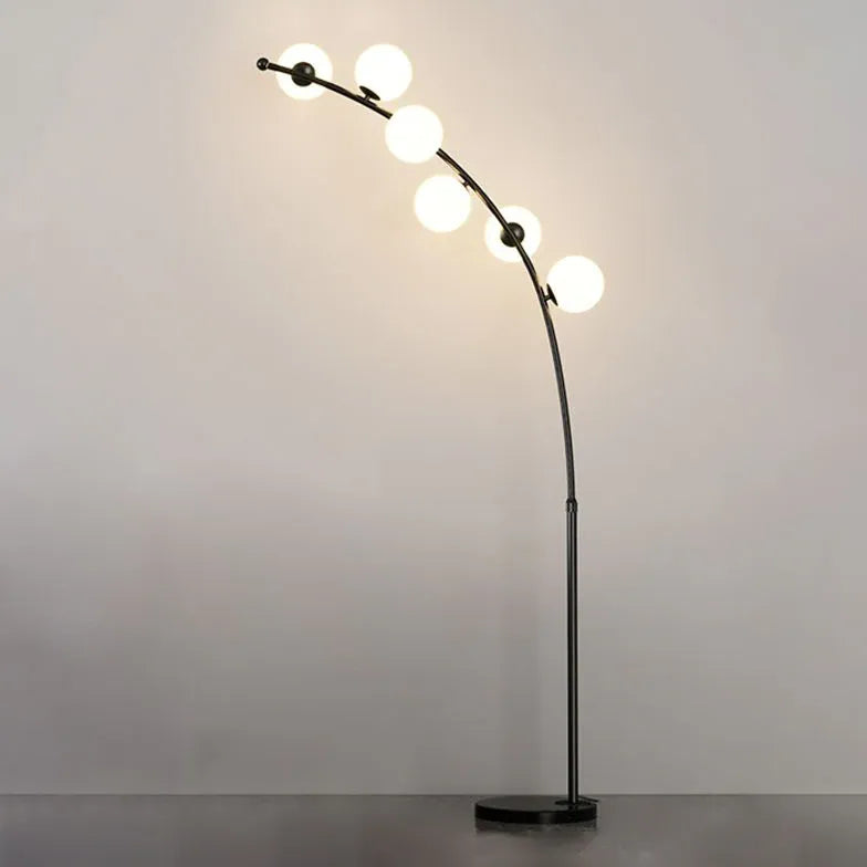 Black Floor Lamp For Bedroom Valentina Metal Led Without Bulbs Ip20