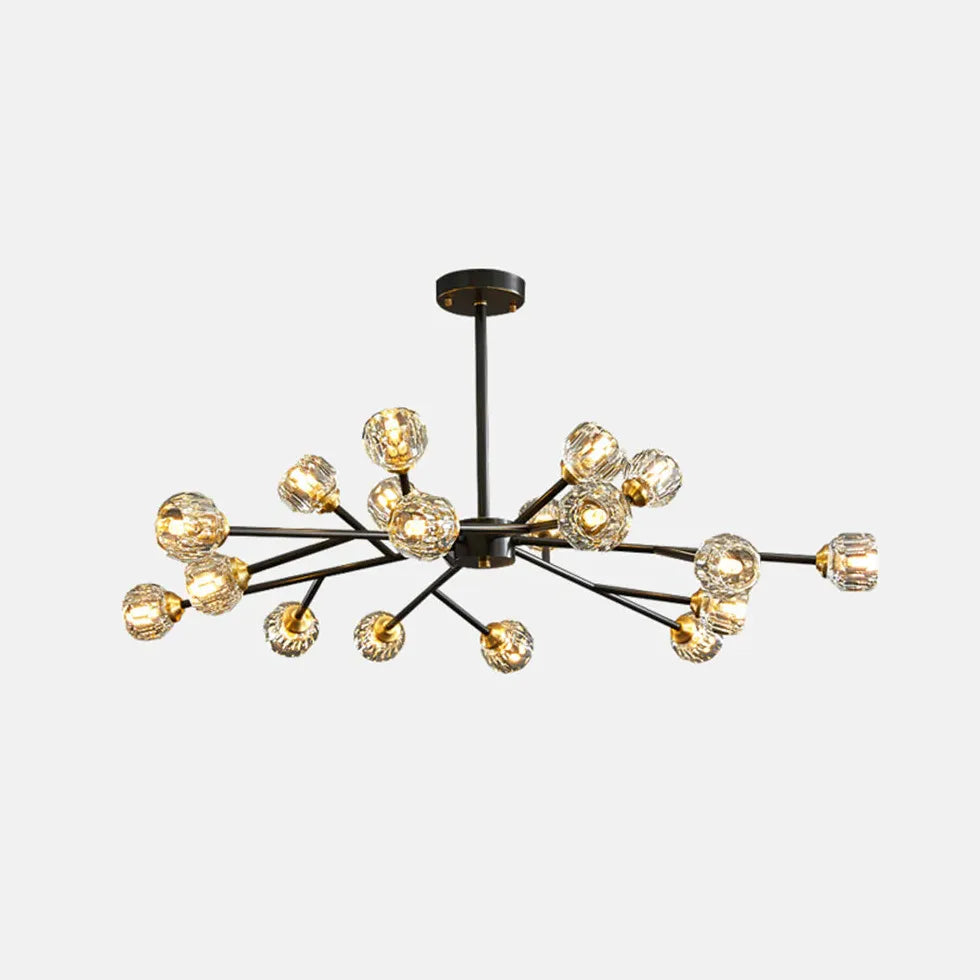 Gold Statement Pendant Light For Bedroom Valentina Pure Copper Ip20