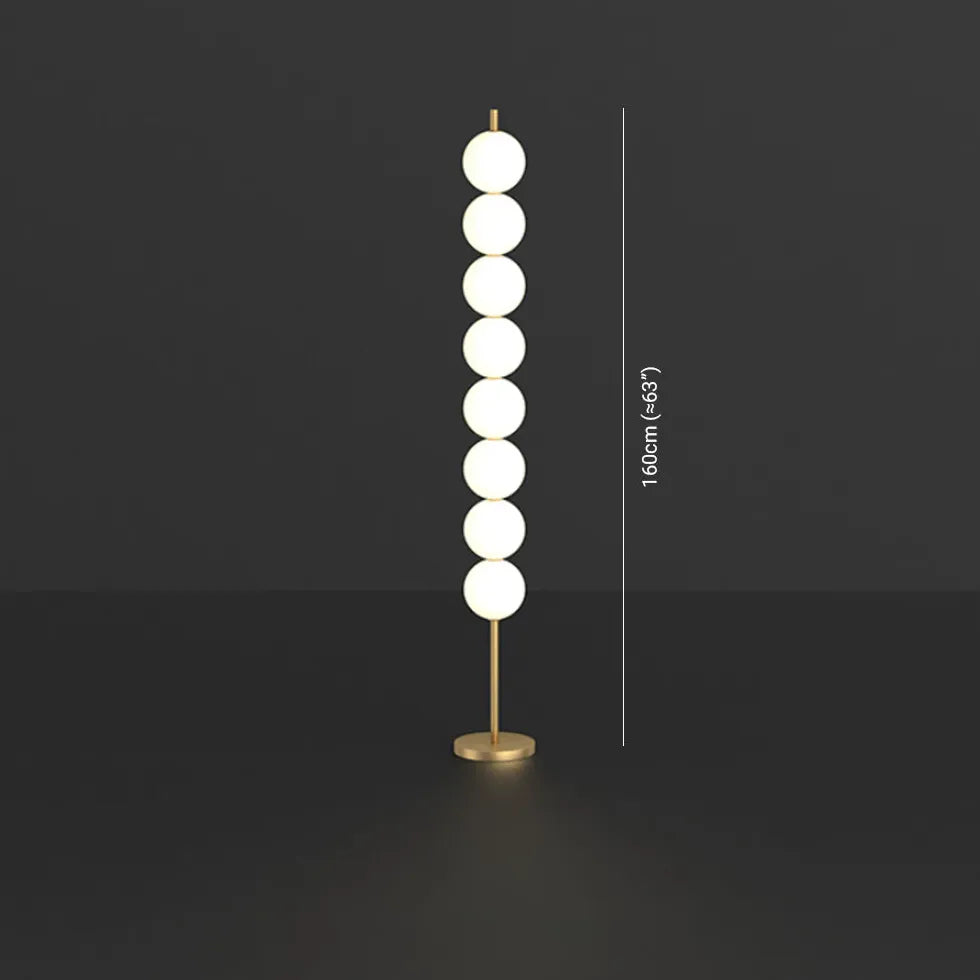 Floor Lamp For Bedroom Valentina Metal & Acrylic Plug