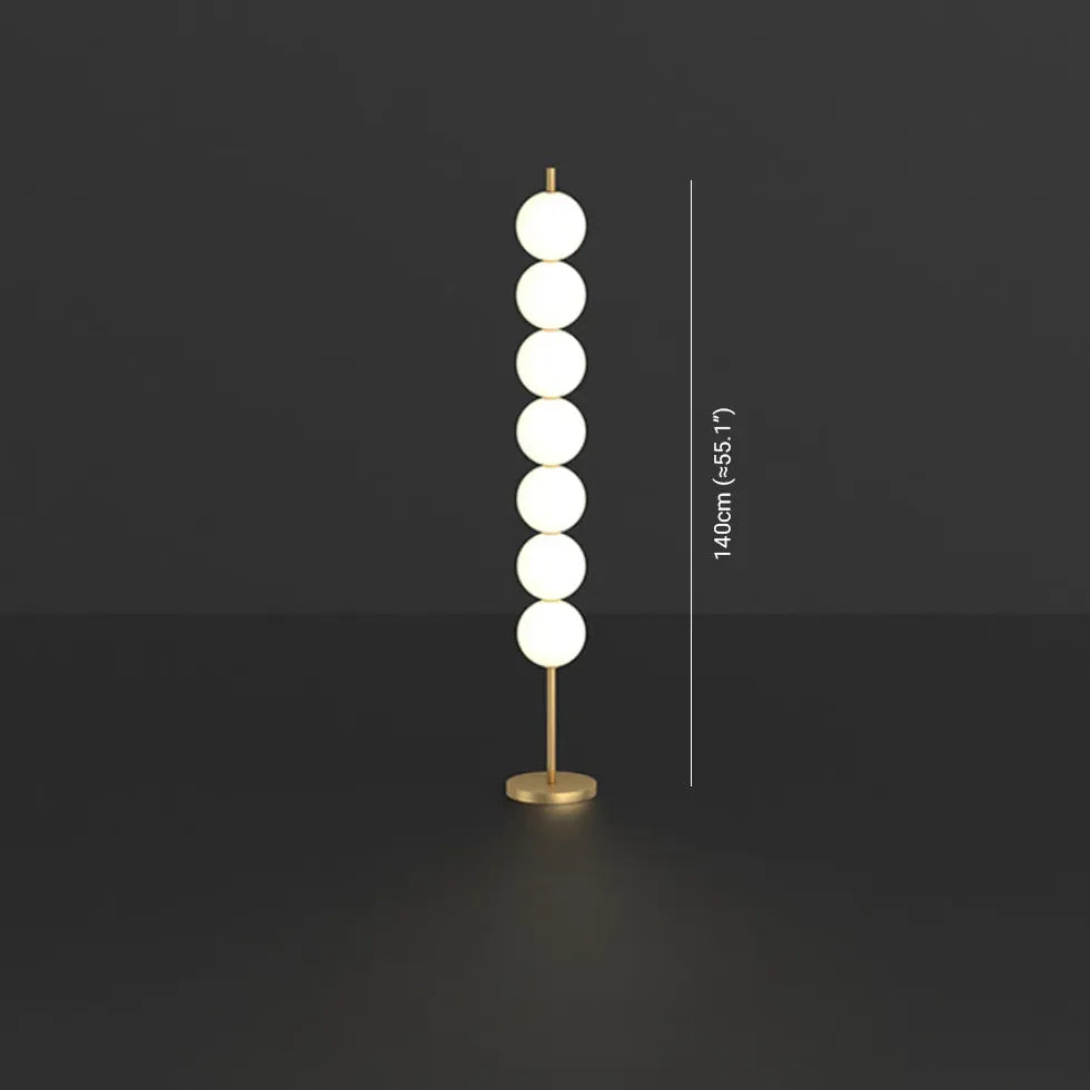 Floor Lamp For Bedroom Valentina Metal & Acrylic Plug