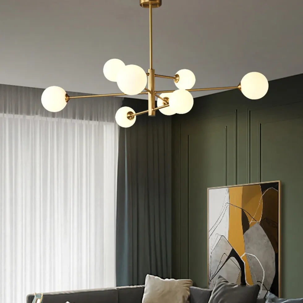 Black Chandelier For Bedroom Valentina Metal Led