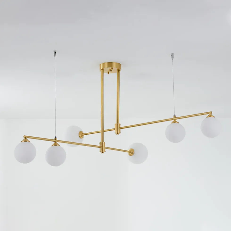 Statement Pendant Light For Study Room Valentina Copper Led