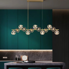 Chandelier For Living Room Linear Valentina Metal Ip20 Led