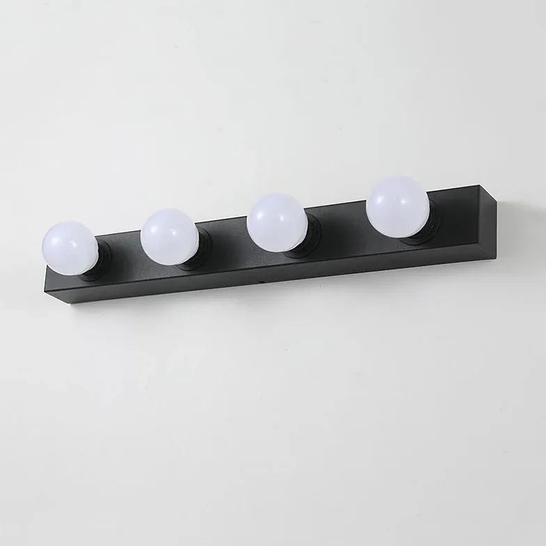 Black Multi Arm Wall Light For Bathroom Valentina Metal Led