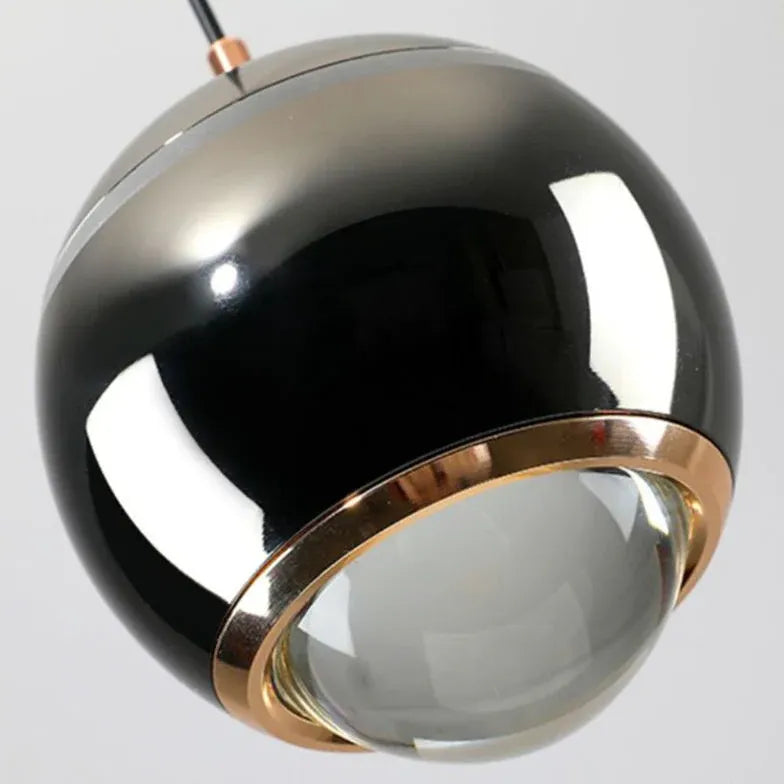 Light Single Pendant For Bedroom Round Valentina Metal