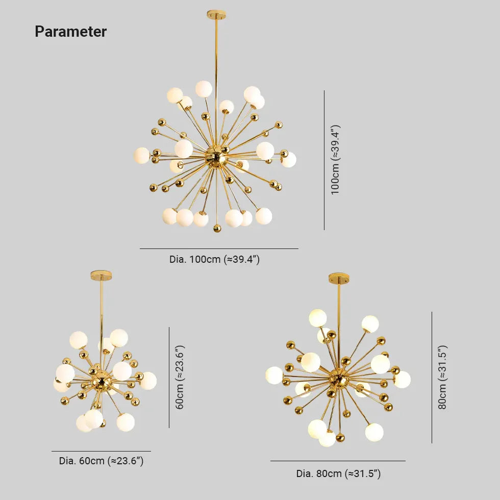 Hängelampen fürs Wohnzimmer in modernem nordischen Stil