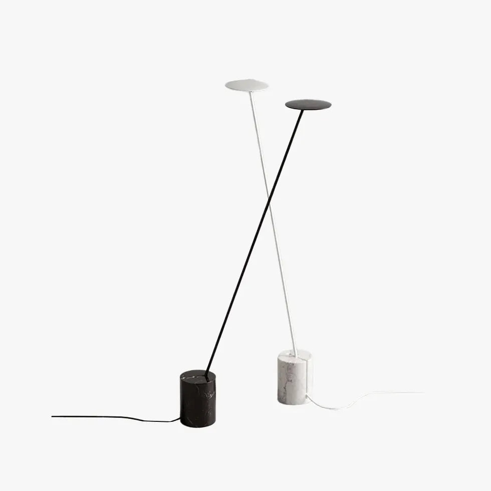 Black Led Floor Lamp For Kitchen Valentina Stone Ip20