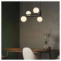 Black Statement Pendant Light For Bedroom Valentina Metal Ip20