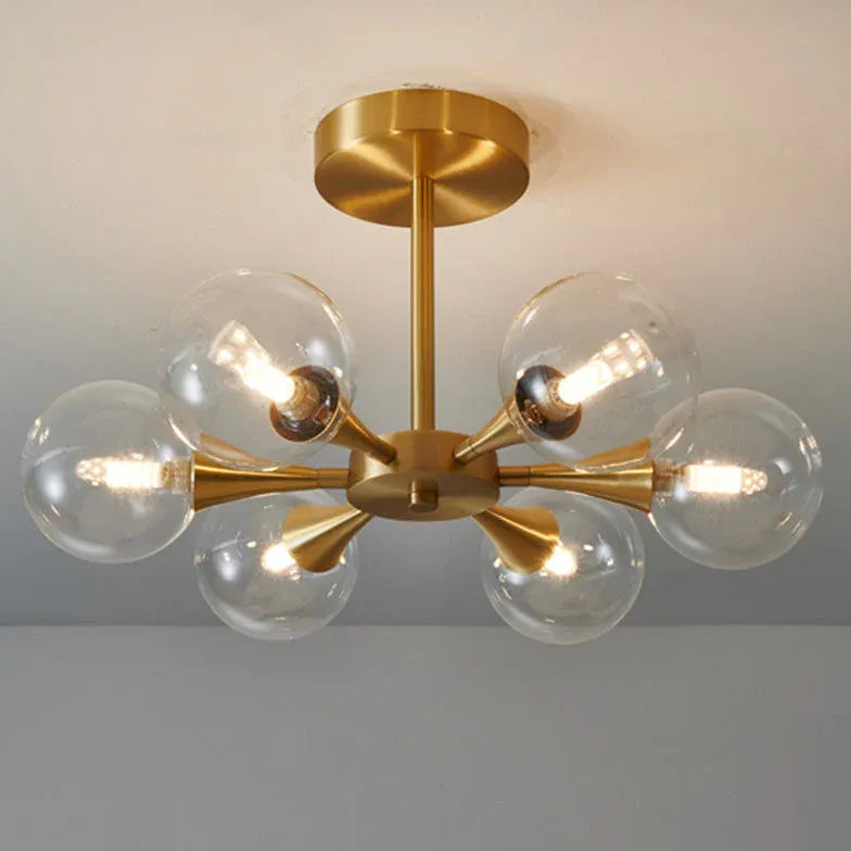 Statement Pendant Light For Bedroom Valentina? Brass