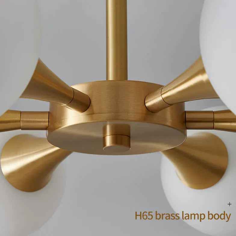 Statement Pendant Light For Bedroom Valentina? Brass