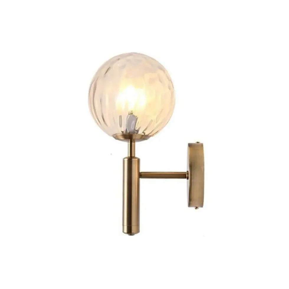 Black Single Arm Wall Light For Bathroom Valentina Metal Led