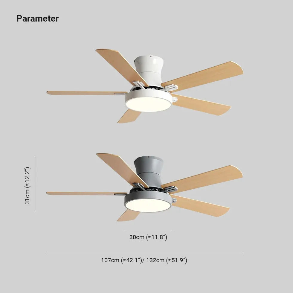 Ceiling Fan With Light For Study Room Walters Metal Ip20