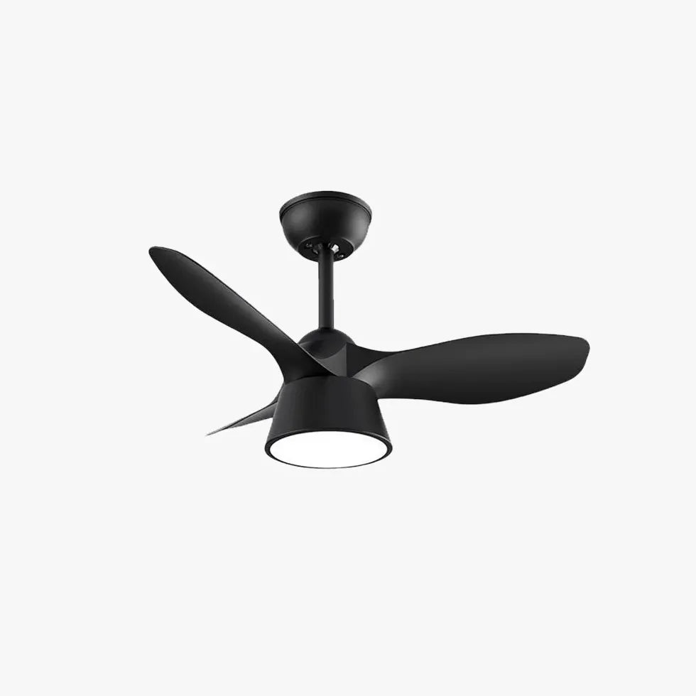 Ceiling Fan With Light For Bedroom Walters Metal Dimmable Led