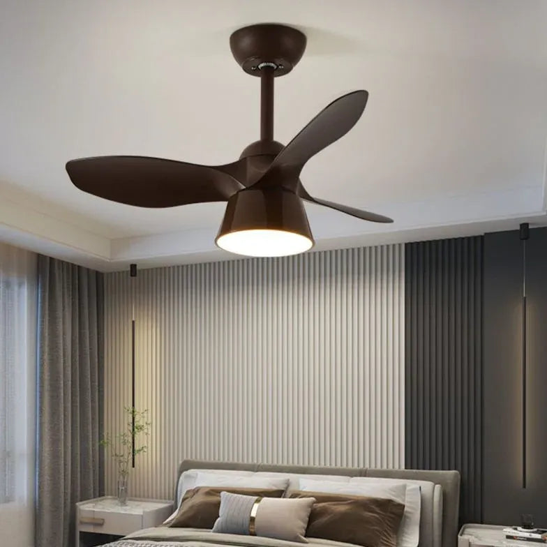 Ceiling Fan With Light For Bedroom Walters Metal Led