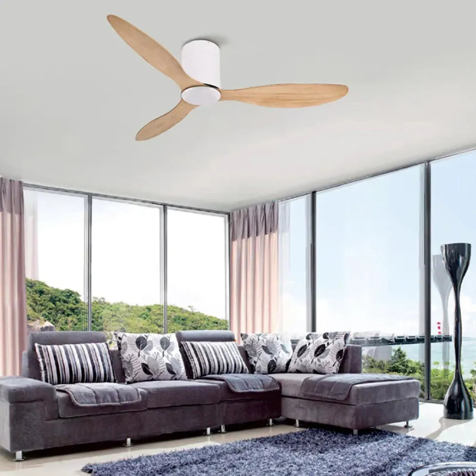 Black Ceiling Fan With Light For Study Room Walters Metal Ip20