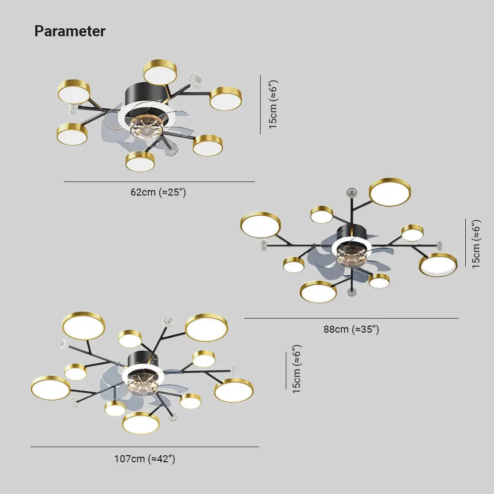 Ceiling Fan With Light For Bedroom Weiss Metal Ip20 Dimmable Led