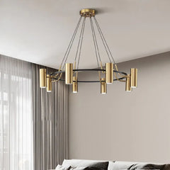 Gold Chandelier For Bedroom Weiss Metal Led