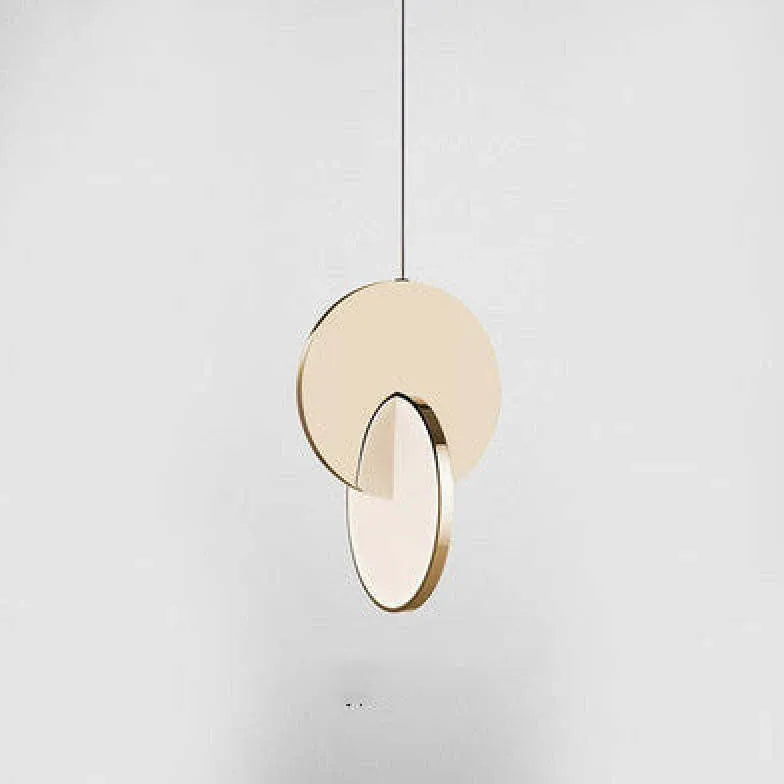 Gold Statement Pendant Light Metal