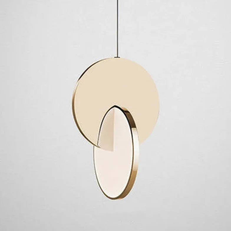 Gold Statement Pendant Light Metal