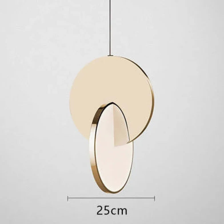 Gold Statement Pendant Light Metal