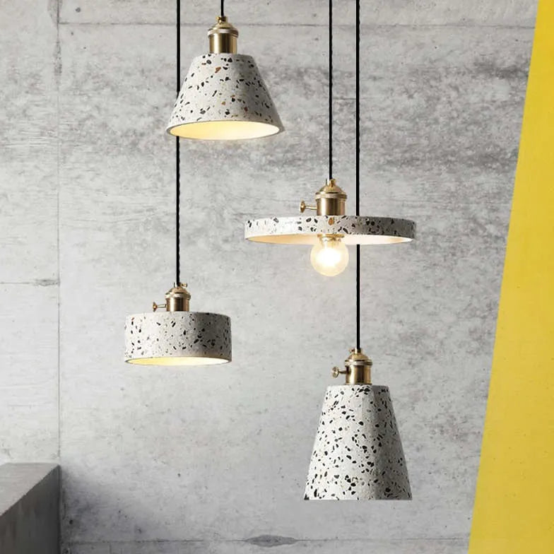 Modern Stone Light Single Pendant