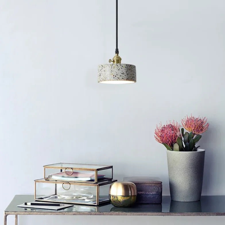 Modern Stone Light Single Pendant